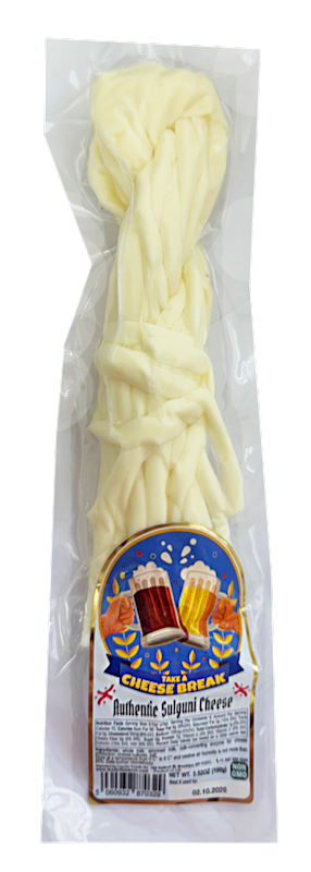 Authentic Sulguni braided cheese classic kosychka (Chechil)