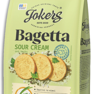 BAGETTA WHEAT CHIPS SOUR CREAM AND HERBS FLAVOR