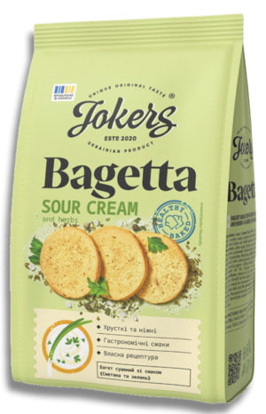 Bagetta Wheat Chips Sour Cream And Herbs Flavor