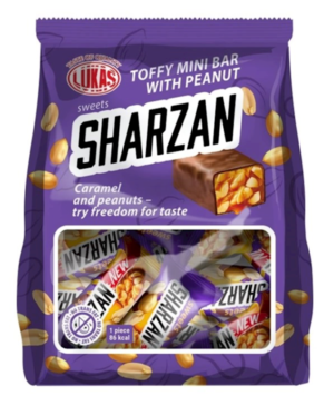 Candy "Sharzan" w/peanuts and toffe