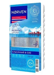 Herring Fillet in oil 250g Norven