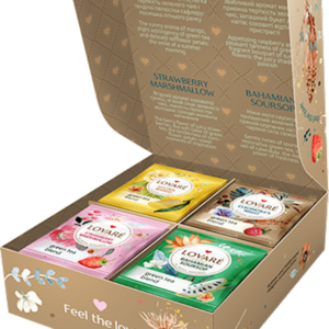 LOVARE SET GREEN TEA ASSORTMENT UKRAINE
