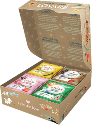 Lovare Set Green Tea Assortment  Ukraine