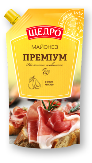Mayonnaise Premium 72% W/Avocado Oil Schedro