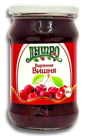 Preserve Cherry in glass jar