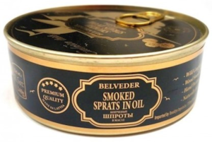 Riga Smoked Sprats In Oil E/O Big