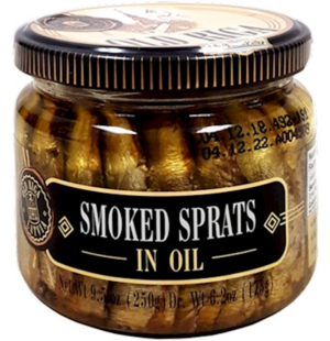 Riga Smoked Sprats In Oil(Jar)