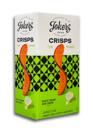 Rye Bread Crisps Sour Cream And Greens Flavor