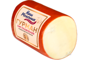 Smoked Cheese "Gourman" Chunk  Nash Molochnik