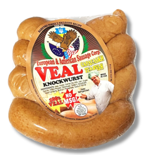 Veal knockwurst sardeli