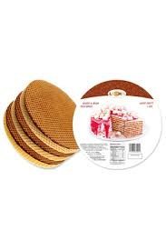 Wafers Layers round "Classic & Choco"