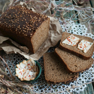 Borodinskiy Rye Bread W/Coriander Brick Bread