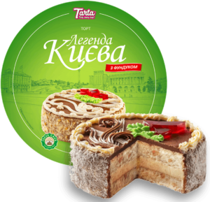 Cake "Legends of Kyiv" w/hazelnuts