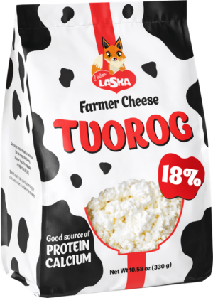 Farme Cheese (Tvorog ) 18 % 330 gr Laska